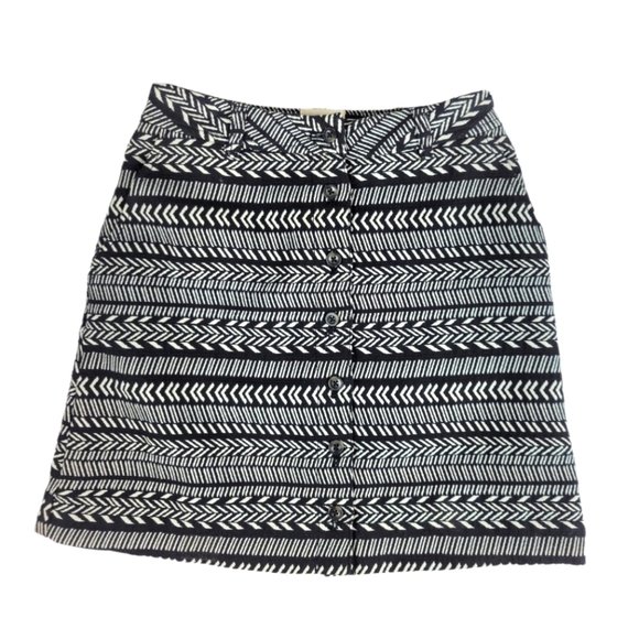 MAEVE / ANTHROPOLOGIE Tribal Print BOHO Mini Skirt - Picture 2 of 9